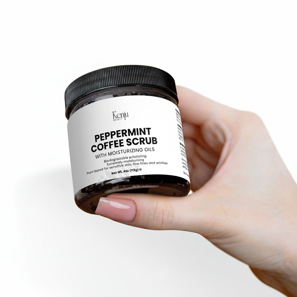 Peppermint Coffee Scrub