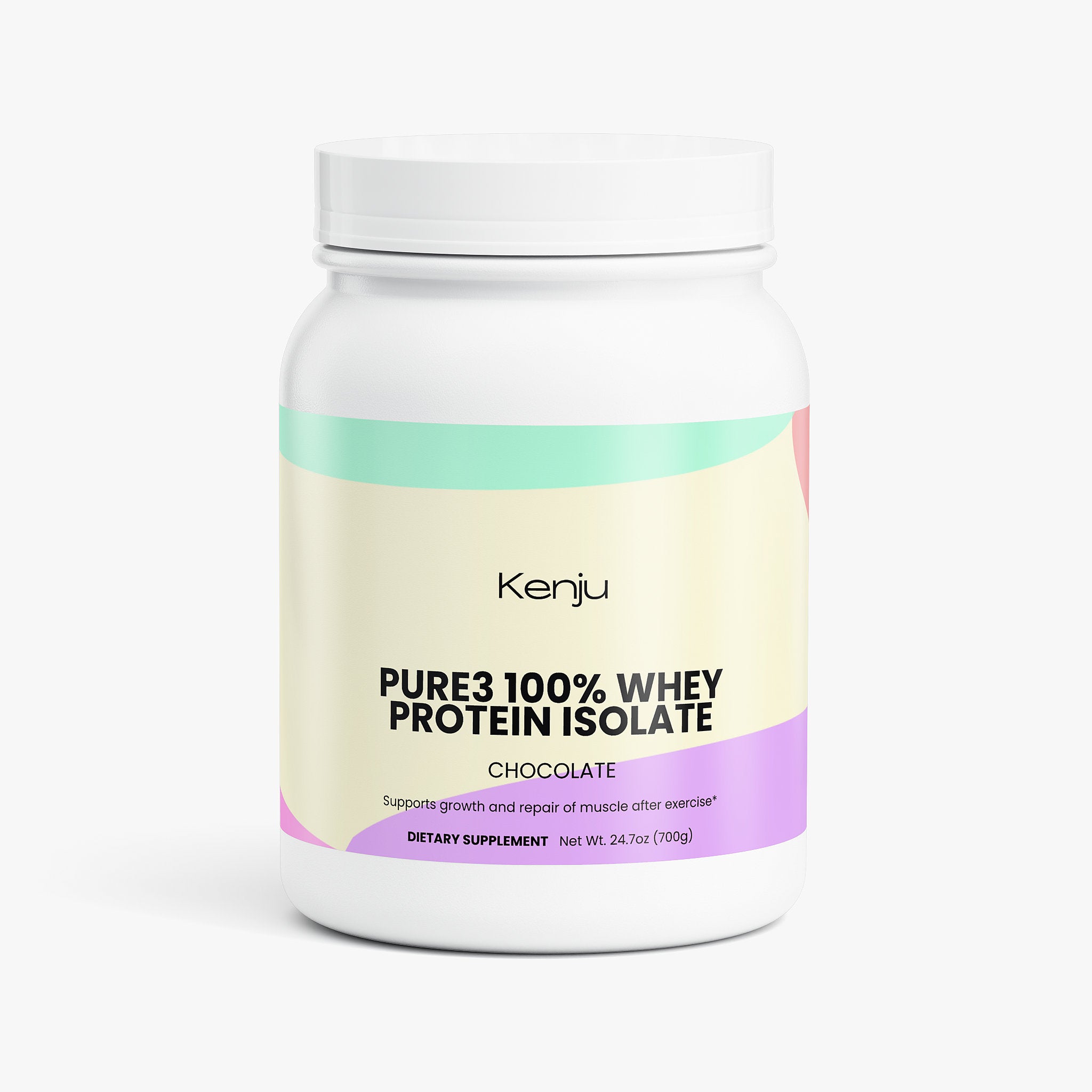 Pure3 100% Whey Protein Isolate (Chocolate)