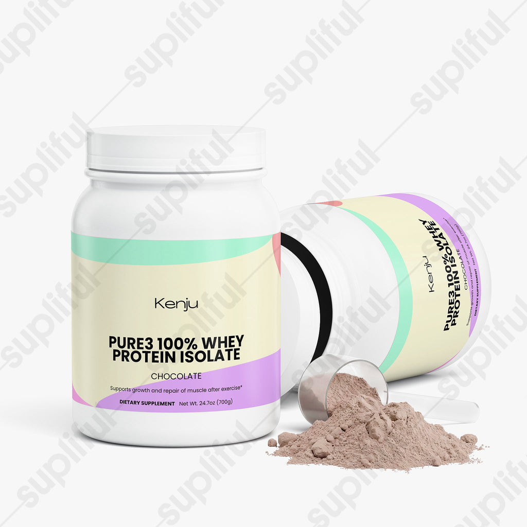 Pure3 100% Whey Protein Isolate (Chocolate)
